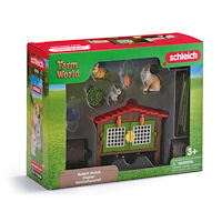 Schleich schleich® kaninbur med 3 kaniner