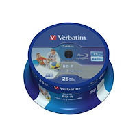 VERBATIM Verbatim DataLife - BD-R x 25 - 25 GB - lagringsmedier