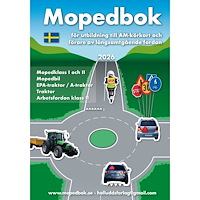 Stig Hälludd Mopedbok för utbildning till AM-körkort och förare av långsamt gående fordon  2026 (bok, klotband)