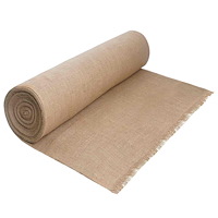 vidaXL Juterrulle 200 x 500 cm Naturlig