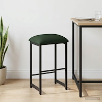 vidaXL Barpall Mörkgrön 40 x 32 x 64 cm Konstruerat trä