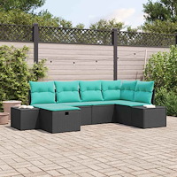 vidaXL Soffset 7 st konstrotting