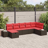 vidaXL Soffset 4 st konstrotting