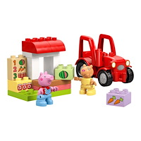 LEGO LEGO DUPLO 10468 - Peppa Pig Traktor och Marknad - byggsats