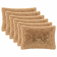 vidaXL Kudde med kudde HEERLEN 2 st Taupe PV Fleece