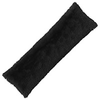 vidaXL Kudde med kudde HEERLEN 2 st Svart PV Fleece