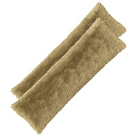 vidaXL Kudde med kudde HEERLEN Ljusgrå 40 x 145 cm PV Fleece