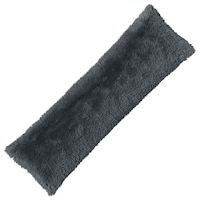vidaXL Kudde med kudde HEERLEN Antracit 40 x 145 cm PV Fleece