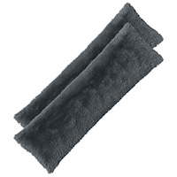 vidaXL Kudde med kudde HEERLEN 2 st Antracit PV Fleece