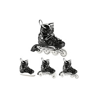 NILS eXtreme Nils Extreme skridskor NH10905 med utbytbar platta justerbar...