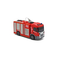 TOYMAX SCANIA varnings-/brandbil med spruta ljus & ljud 28x10x15,5...