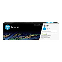 HP HP 219X - Lång livslängd - cyan - original - LaserJet - tonerkassett (W2191X)