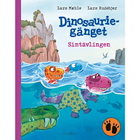 Lars Mæhle Dinosauriegänget. Simtävlingen (bok, kartonnage)