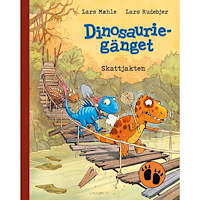 Lars Mæhle Dinosauriegänget. Skattjakten (inbunden)