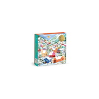 Galison Swiss Alpine Village 500 Piece Foil Puzzle