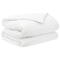 vidaXL Duntäcke och Kuddset 2 st 155 x 200 cm Sommar 1200 g/pc Vit