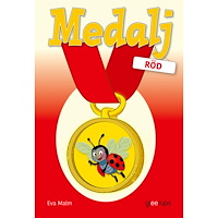 Eva Malm Medalj röd, svenska (häftad)