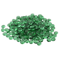 vidaXL Glasnugget 17-19 mm Grön Glas