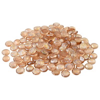 vidaXL Glasnugget 17-19 mm Akvared Glas