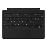Microsoft Microsoft Surface Pro Type Cover with Fingerprint ID - tangentbord - med pekdyna, accelerometer - AZERTY - fransk - svar...