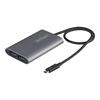StarTech.com StarTech.com Thunderbolt 3 till Dual DisplayPort-adapter DP 1.4 - Dual 4K 60 Hz eller Single 8K/5K Thunderbolt 3 till DP...