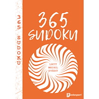 Stevali 365 Sudoku : lätt, medel, svårt (pocket)