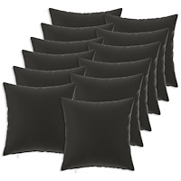 vidaXL Kuddöverdrag 12 st HEERLEN Flerfärgsdesign 40 x 40 cm