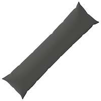 vidaXL Kuddöverdrag HEERLEN Antracit 40 x 145 cm Polyester