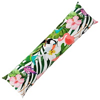 vidaXL Kuddöverdrag HEERLEN Svart 40 x 145 cm Polyester