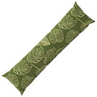 vidaXL Kuddöverdrag HEERLEN Bladdesign 40 x 145 cm Polyester