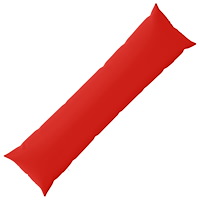 vidaXL Kuddöverdrag HEERLEN Röd 40 x 145 cm Polyester