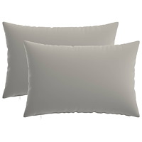 vidaXL Kuddöverdrag 2 st HEERLEN Grå 40 x 60 cm Polyester