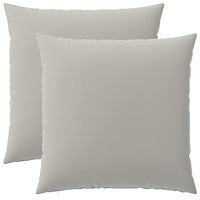 vidaXL Kuddöverdrag 2 st HEERLEN Grå 60 x 60 cm Polyester