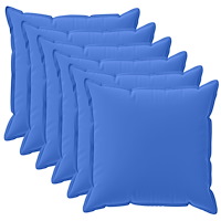 vidaXL Kuddöverdrag 6 st HOUTEN Kungsblå 30 x 30 cm Polyester