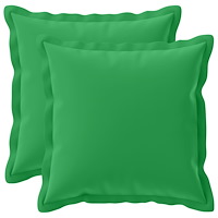 vidaXL Kuddöverdrag 2 st HOUTEN Grön 30 x 30 cm Polyester