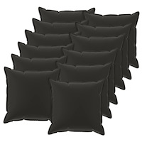 vidaXL Kuddöverdrag 12 st HOUTEN Flerfärgsdesign 40 x 40 cm Polyester