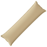 vidaXL Kuddöverdrag HOUTEN Beige 40 x 145 cm Polyester
