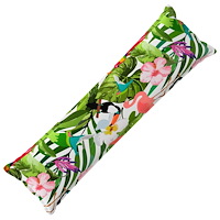 vidaXL Kuddöverdrag HOUTEN Svart 40 x 145 cm Polyester