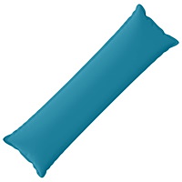 vidaXL Kuddöverdrag HOUTEN Ljusblå 40 x 145 cm Polyester