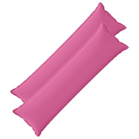 vidaXL Kuddöverdrag 2 st HOUTEN Rosa 40 x 145 cm Polyester