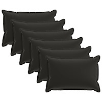 vidaXL Kuddöverdrag 6 st HOUTEN Flerfärgsdesign 40 x 60 cm Polyester