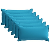 vidaXL Kuddöverdrag 6 st HOUTEN Kungsblå 40 x 70 cm Polyester