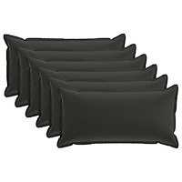 vidaXL Kuddöverdrag 6 st HOUTEN Flerfärgsdesign 40 x 70 cm Polyester