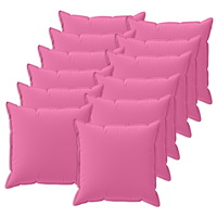 vidaXL Kuddöverdrag 12 st HOUTEN Rosa 50 x 50 cm Polyester