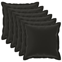 vidaXL Kuddöverdrag 6 st HOUTEN Flerfärgsdesign 55 x 55 cm Polyester