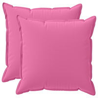 vidaXL Kuddöverdrag 2 st HOUTEN Rosa 55 x 55 cm Polyester