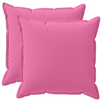 vidaXL Kuddöverdrag 2 st HOUTEN Rosa 60 x 60 cm Polyester