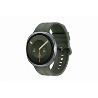 SAMSUNG Samsung Galaxy Watch9 - silver - smart klocka med sportband - oliv - 32 GB - silver