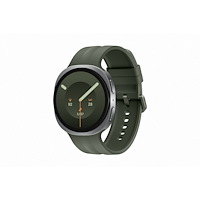 SAMSUNG Samsung Galaxy Watch9 - silver - smart klocka med sportband - oliv - 32 GB - silver