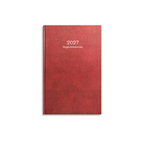 Burde Dagbokskalender 2027 röd